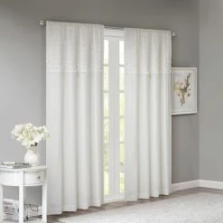 New ✨ The Gray Barn Ferdinand Horizontal Ruffle Flippable Curtain Panel Pink 👍 -The Gray Barn Shop unnamed file 3915