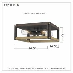 Outlet 🔔 The Gray Barn Rose Blush Rustic Black 4-light Flush Mount 💯 -The Gray Barn Shop unnamed file 3923