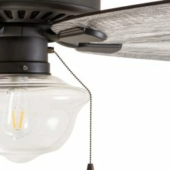 Flash Sale ✨ The Gray Barn Belvoir 52-inch Coastal Indoor LED Ceiling Fan With Pull Chains 5 Reversible Blades - 52 ⭐ -The Gray Barn Shop unnamed file 3940