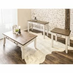 Budget 🧨 The Gray Barn Billings Creek Two-Tone Finish 1-drawer Wooden End Table Rustic Chocolate Brown And Honey Top ⭐ -The Gray Barn Shop unnamed file 3970