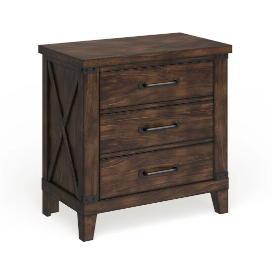 Coupon π€© The Gray Barn Epona Rustic Dark Walnut 3-drawer Nightstand π 4 Coupon π€© The Gray Barn Epona Rustic Dark Walnut 3-drawer Nightstand π - Image 2
