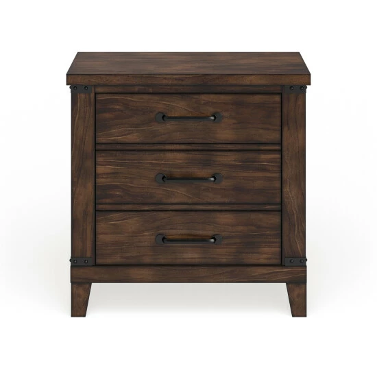 Coupon π€© The Gray Barn Epona Rustic Dark Walnut 3-drawer Nightstand π 5 Coupon π€© The Gray Barn Epona Rustic Dark Walnut 3-drawer Nightstand π - Image 3