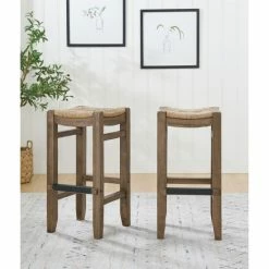 Discount ❤️ The Gray Barn Enchanted Acre 30-inch Wood Bar Stools With Rush Seats (Set Of 2) 🛒 -The Gray Barn Shop unnamed file 4004