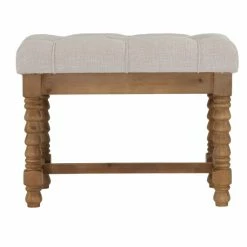 Outlet 😍 The Gray Barn Laurels Wooden Ottoman ⌛ -The Gray Barn Shop unnamed file 4015