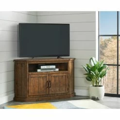 Cheapest ✨ The Gray Barn Danebury Rustic 50-inch Solid Wood Corner TV Stand Natural 👏 -The Gray Barn Shop unnamed file 403