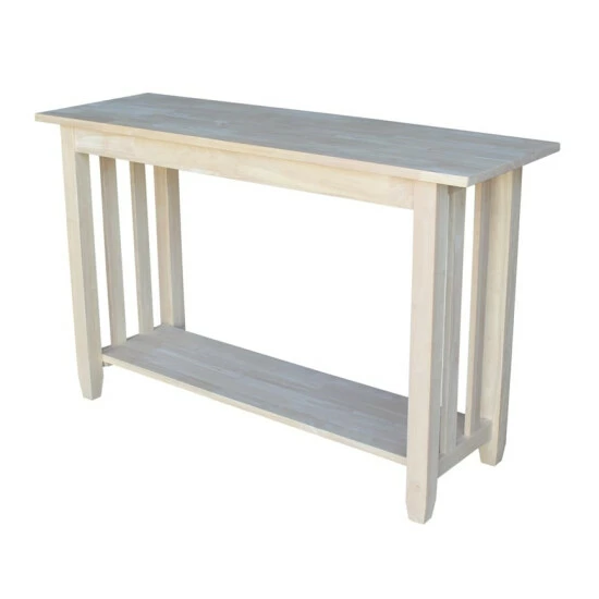 Discount βοΈ The Gray Barn Moonshine Unfinished Mission Console Table π 3 Discount βοΈ The Gray Barn Moonshine Unfinished Mission Console Table π