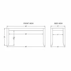 New 🔥 The Gray Barn Enchanted Acre 40-inch 🧥 Coat Hook With Shelf And Faux Concrete Bench Set 🛒 -The Gray Barn Shop unnamed file 4108