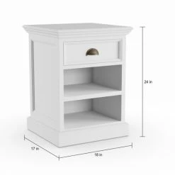 Best reviews of 🤩 The Gray Barn Idlewild Mahogany Bedside Table With Shelves 🔔 -The Gray Barn Shop unnamed file 4131