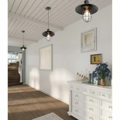 Budget 🛒 The Gray Barn Modern Farmhouse1-Light Metal Cage Pendant Lights For Kitchen Island 🎉 -The Gray Barn Shop unnamed file 4171