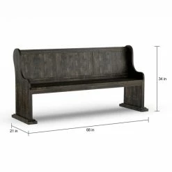 Wholesale ✔️ The Gray Barn Brees Aged Wood Dining Bench 🛒 -The Gray Barn Shop unnamed file 4195