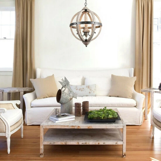 Best Sale π― The Gray Barn Farmhouse 3-Light Candle Globe Wood Chandelier For Dining Room Distressed Weathered Wood π₯° 10 Best Sale π― The Gray Barn Farmhouse 3-Light Candle Globe Wood Chandelier For Dining Room Distressed Weathered Wood π₯° - Image 8