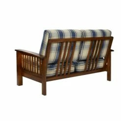 Top 10 ⌛ The Gray Barn Mercy Blue Plaid Mission-style Loveseat With Exposed Wood Frame ⌛ -The Gray Barn Shop unnamed file 4231