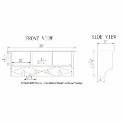Coupon 👏 The Gray Barn Rosings Reclaimed 3-cubby Wood 🧥 Coat Hook 🧨 -The Gray Barn Shop unnamed file 4238
