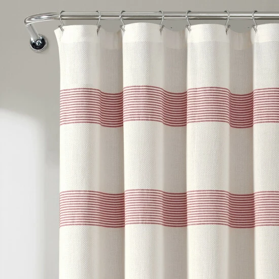 Wholesale π The Gray Barn Done Roamin Stripe Yarn Dyed Cotton Knotted Tassel Shower Curtain Navy βοΈ 7 Wholesale π The Gray Barn Done Roamin Stripe Yarn Dyed Cotton Knotted Tassel Shower Curtain Navy βοΈ - Image 5