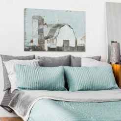 Hot Sale 🤩 The Gray Barn 'Barn And Silo II' Painting Print On Wrapped Canvas - Multi-color 🥰 -The Gray Barn Shop unnamed file 4318