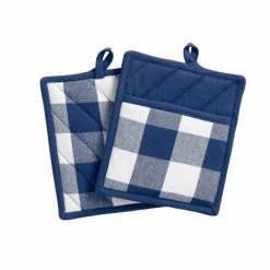 Discount 🎉 The Gray Barn Emily Gulch Buffalo Check Pot Holder Pair Black/white 🧨 -The Gray Barn Shop unnamed file 4340