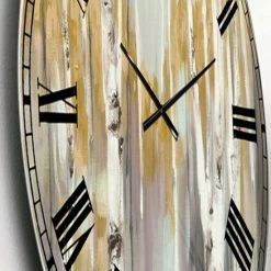 Outlet π The Gray Barn Jartop 'Silver And Yellow Birch Forest II' Oversized Metal Clock β 12 Outlet π The Gray Barn Jartop 'Silver And Yellow Birch Forest II' Oversized Metal Clock β -The Gray Barn Shop unnamed file 4374