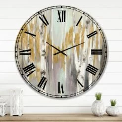 Outlet π The Gray Barn Jartop 'Silver And Yellow Birch Forest II' Oversized Metal Clock β 17 Outlet π The Gray Barn Jartop 'Silver And Yellow Birch Forest II' Oversized Metal Clock β -The Gray Barn Shop unnamed file 4379