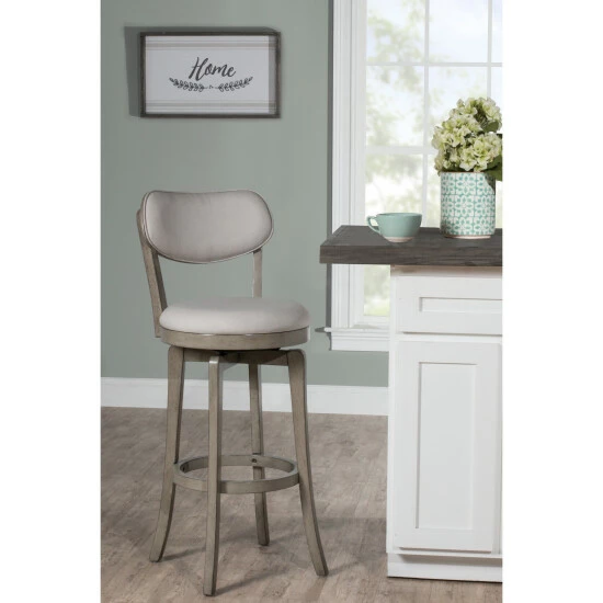 Flash Sale π The Gray Barn Chatterly Aged Grey Swivel Bar-height Stool - 43.25H X 20W X 17.375D βοΈ 3 Flash Sale π The Gray Barn Chatterly Aged Grey Swivel Bar-height Stool - 43.25H X 20W X 17.375D βοΈ