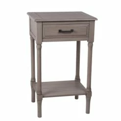 Outlet 💯 The Gray Barn Fischer Savannah 1-drawer Accent End Table 🛒