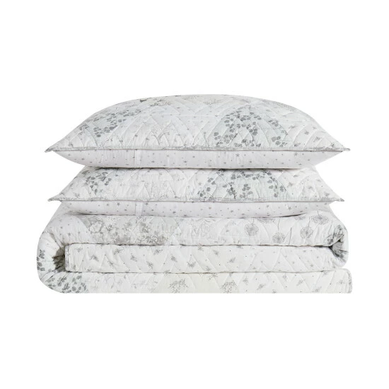 Brand new π The Gray Barn Sleeping Hills Floral Pieced Cotton 3-piece Quilt Set β 8 Brand new π The Gray Barn Sleeping Hills Floral Pieced Cotton 3-piece Quilt Set β - Image 6