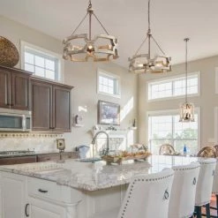 New 😀 The Gray Barn Farmhouse 3-Light Drum Chandelier For Kitchen Island - W19.5" X H21" 🌟 -The Gray Barn Shop unnamed file 4562