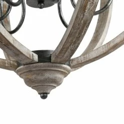 Coupon ✨ The Gray Barn Farmhouse Distressed Wood Chandelier Dining Room Light - D27.2" X H94.5" ⌛ -The Gray Barn Shop unnamed file 4658