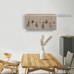 New ✔️ The Gray Barn Botanical 'Herbs' Wrapped Canvas Kitchen Wall Art 🧨 -The Gray Barn Shop unnamed file 4715