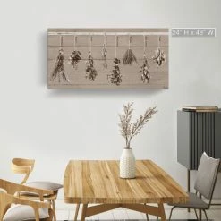 New ✔️ The Gray Barn Botanical 'Herbs' Wrapped Canvas Kitchen Wall Art 🧨 -The Gray Barn Shop unnamed file 4717