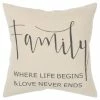Best deal 🎁 The Gray Barn Vines East Family Sentiment Down Filled Throw Pillow 👏