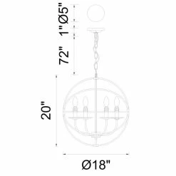 Best Pirce ✔️ The Gray Barn Ashgrove 6-light Globe Chandelier With Brown Finish 🥰 -The Gray Barn Shop unnamed file 4749