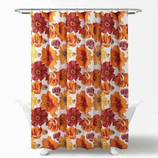 Best deal π The Gray Barn πΆ Dogwood Shower Curtain Red/orange π₯ 6 Best deal π The Gray Barn πΆ Dogwood Shower Curtain Red/orange π₯ - Image 4