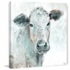 Hot Sale 😍 The Gray Barn Empire Cow Groove' Wrapped Canvas Print 🔔