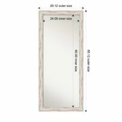 Best deal 😍 The Gray Barn Autumn Avenue White Wash Floor/ Leaner Mirror, 29 X 65 - 65.12 X 29.12 X 1.971 Inches Deep ❤️ -The Gray Barn Shop unnamed file 4767