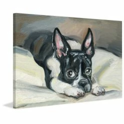 Best reviews of 🌟 The Gray Barn Handmade Frenchie Eyes Print On Wrapped Canvas 👏