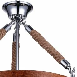 Discount 👍 The Gray Barn Reckless Swan 3-light Chrome/ Rope Chandelier - Chrome 🛒 -The Gray Barn Shop unnamed file 4836