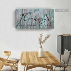 Discount 🔔 The Gray Barn 'Cooking' Wrapped Canvas Kitchen Wall Art 🛒 -The Gray Barn Shop unnamed file 4846
