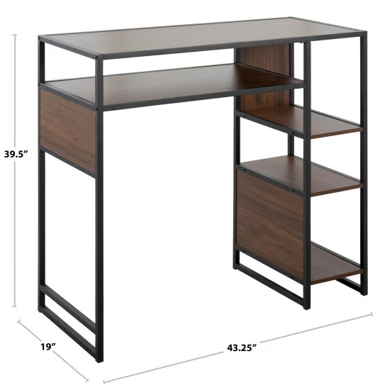 Coupon π The Gray Barn Display Farmhouse Bar Height Table With Storage Space Walnut Wood/black Metal π 5 Coupon π The Gray Barn Display Farmhouse Bar Height Table With Storage Space Walnut Wood/black Metal π - Image 3