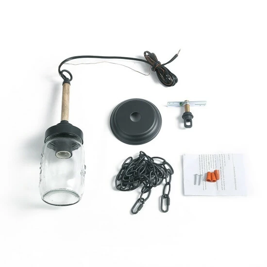 Best reviews of π The Gray Barn Farmhouse/ Industrial Mason Jar Glass Antique Pendant 1-light Fixture - D4.1"*H14.6" π 7 Best reviews of π The Gray Barn Farmhouse/ Industrial Mason Jar Glass Antique Pendant 1-light Fixture - D4.1"*H14.6" π - Image 5