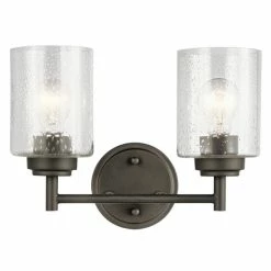 Outlet ✔️ The Gray Barn Saffron 2-light Olde Bronze Bath Vanity Light 🔔