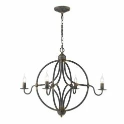 Buy 🌟 The Gray Barn Pemberley Antique Black Iron Steel 4-light Chandelier ✨ -The Gray Barn Shop unnamed file 4909