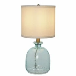 Budget ✔️ The Gray Barn Cedar Roost Ocean Blue Glass Table Lamp 👍 -The Gray Barn Shop unnamed file 4914