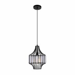 Buy ✨ The Gray Barn Bracken Hill 1-light Black Mini Chandelier 💯