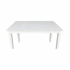 Promo 👍 The Gray Barn Fairy Glen Solid Wood Fixed Top Table With Shaker Legs Unfinished ❤️ -The Gray Barn Shop unnamed file 4933