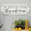 Promo 🎁 The Gray Barn 'If You Feed Them They Will Come' Metal Wall Art 🎁 -The Gray Barn Shop unnamed file 494
