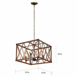 Deals 🔥 The Gray Barn Aisenbrey 4-light Wood Grain Finish Chandelier 🔥 -The Gray Barn Shop unnamed file 4953