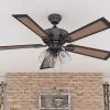 Flash Sale ❤️ The Gray Barn Hanley Hill Rustic 3-light Ceiling Fan In Oil Rubbed Bronze 🛒