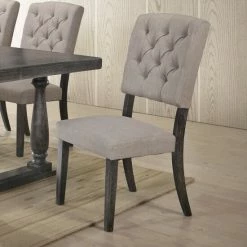 Best Sale ✔️ The Gray Barn Honeysuckle Weathered Grey Oak Side Chair (Set Of 2) 🛒