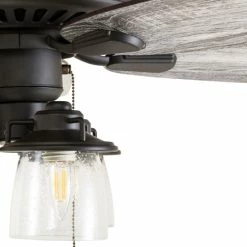 Outlet 💯 The Gray Barn Chequers 52-inch Coastal Indoor LED Ceiling Fan With Remote Control 5 Reversible Blades - 52 👏 -The Gray Barn Shop unnamed file 5185