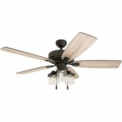 Outlet 💯 The Gray Barn Chequers 52-inch Coastal Indoor LED Ceiling Fan With Remote Control 5 Reversible Blades - 52 👏 -The Gray Barn Shop unnamed file 5187